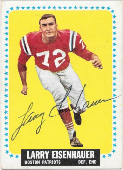 Larry Eisenhauer - New England Patriots