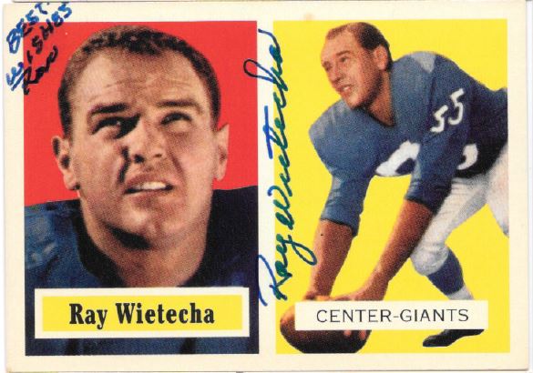 Ray Wietecha - New York Giants