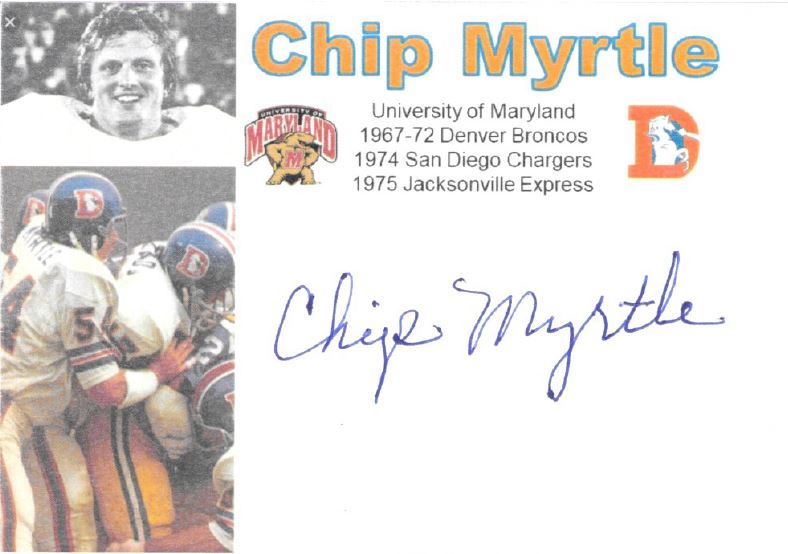 Chip Myrtle - Denver Broncos