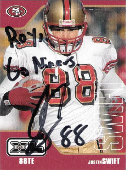 Justin Swift - San Francisco 49ers