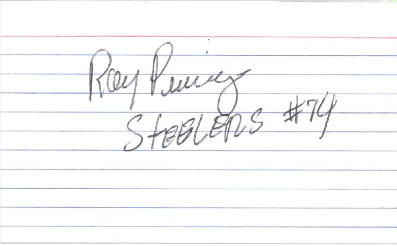 Ray Pinney - Pittsburgh Steelers