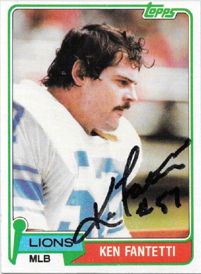 Ken Fantetti - Detroit Lions