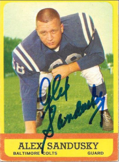 Alex Sandusky  - Baltimore Colts