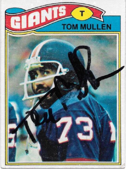 Tom Mullen - New York Giants