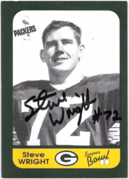 Steve Wright - Green Bay Packers