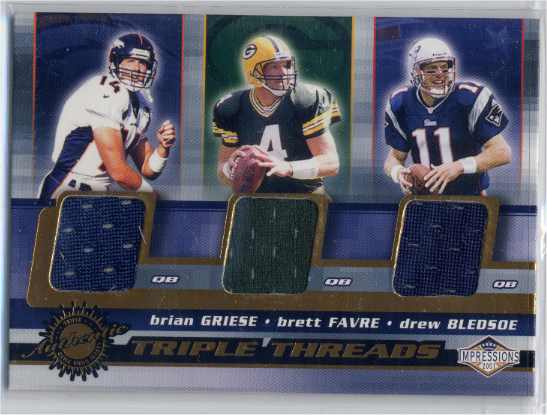 Favre, Bledsoe and Griese - New England Patriots