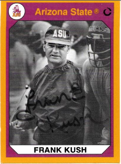 Frank Kush - Arizona State Sun Devils