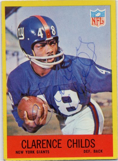 Clarence Childs - New York Giants