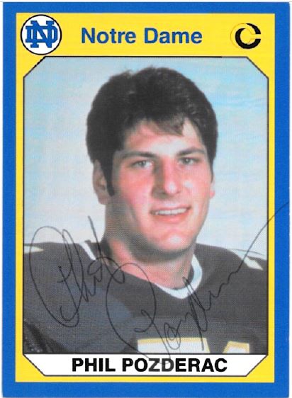 Phil Pozderac - Notre Dame Fighting Irish