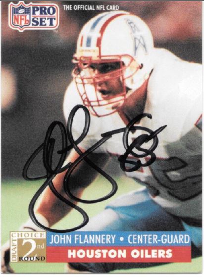John Flannery - Houston Oilers