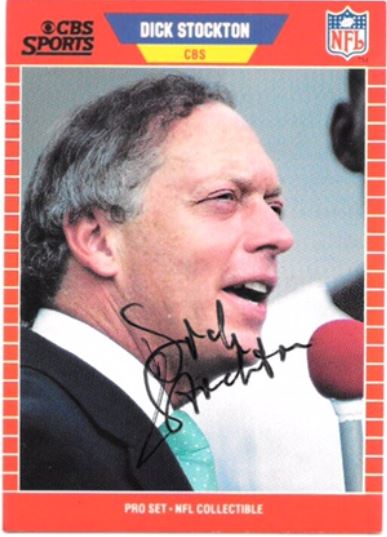 Dick Stockton - NFL Broadcaster