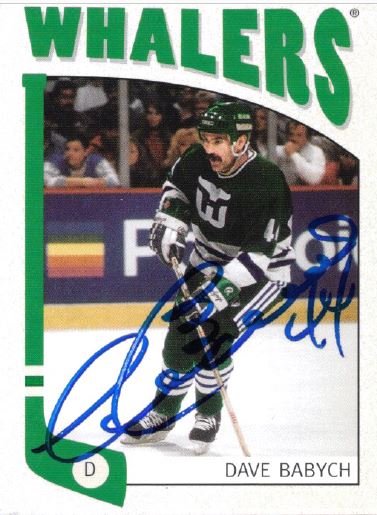 Dave Babych - NHL Hartford Whalers