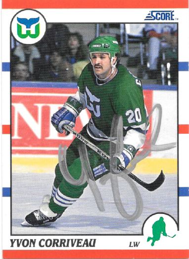 Yvon Corriveau - NHL Hartford Whalers