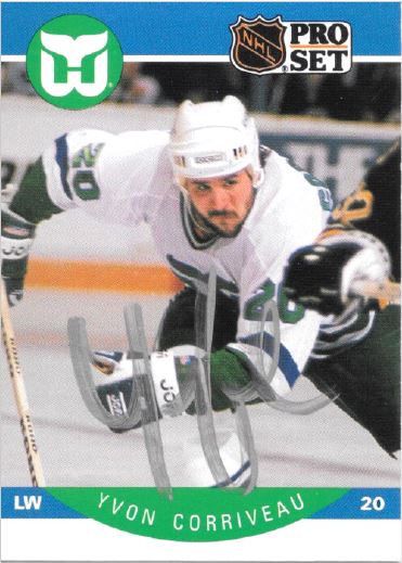 Yvon Corriveau - NHL Hartford Whalers