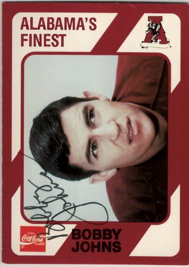Bobby Johns - Alabama Crimson Tide