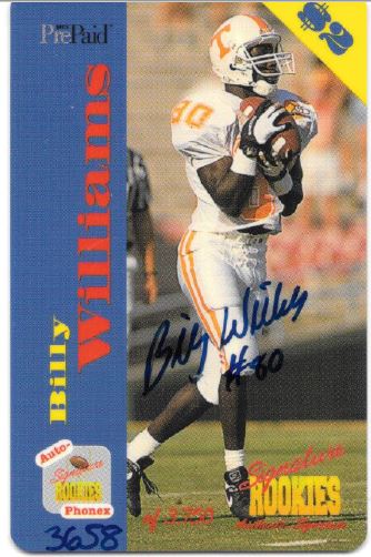 Billy Williams - Tennessee Volunteers