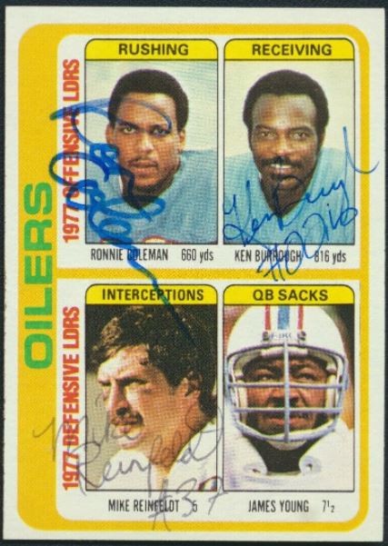 Team Leaders - Houston Oilers