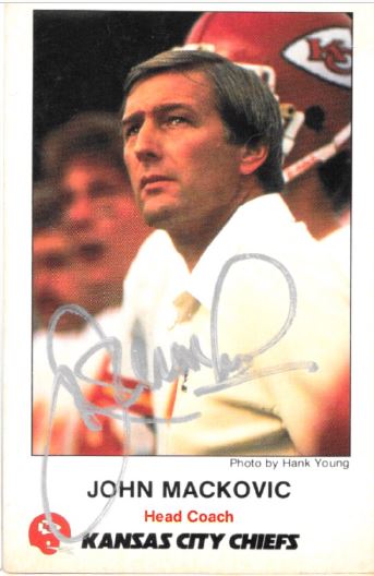 John Mackovic - Kansas City Chiefs