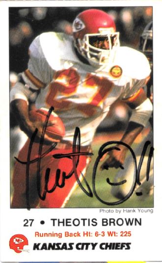 Theotis Brown - Kansas City Chiefs