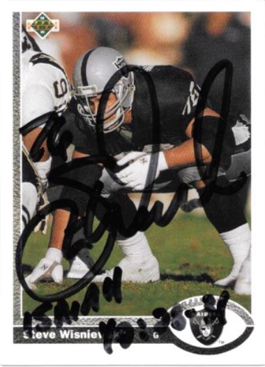 Steve Wisniewski - Oakland Raiders