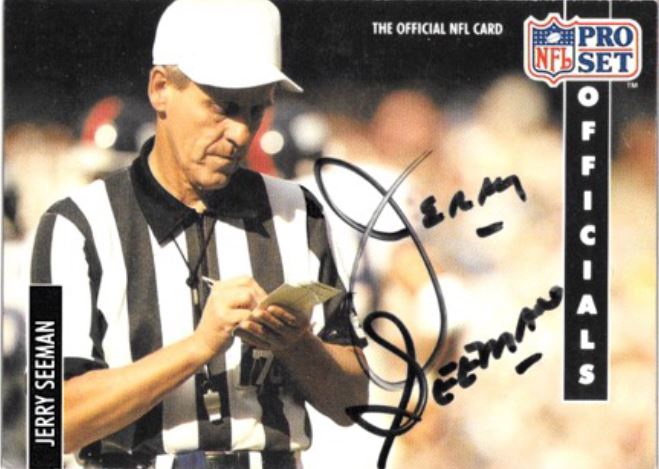 Jerry Seeman - NFL Official