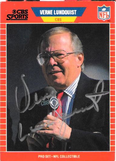 Verne Lundquist - NFL Broadcaster