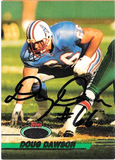 Doug Dawson - Houston Oilers