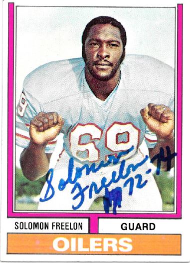 Solomon Freelon - Houston Oilers