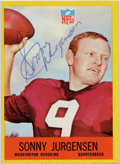 Sonny Jurgensen (HOF) - Washington Redskins
