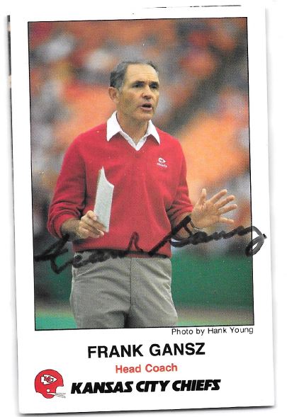 Frank Gansz - Kansas City Chiefs