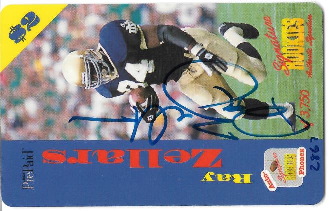 Ray Zellars - Notre Dame Fighting Irish