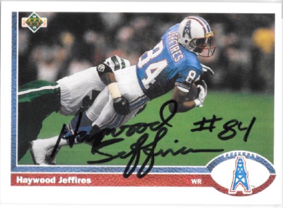 Haywood Jeffires - Houston Oilers