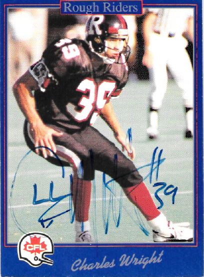 Charles Wright - Ottawa Rough Riders