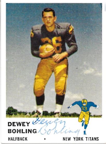 Dewey Bohling