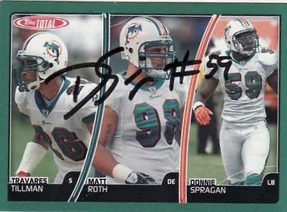 Donnie Spragan - Miami Dolphins