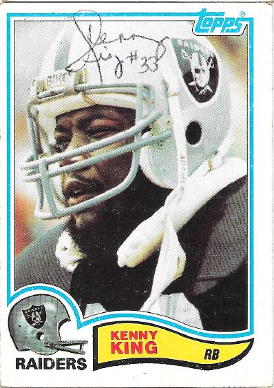 Kenny King - Oakland Raiders