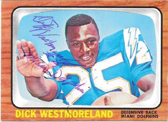 Dick Westmoreland - Miami Dolphins