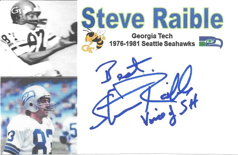 Steve Raible - Seattle Seahawks