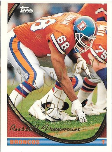 Russell Freeman - Denver Broncos