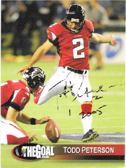 Todd Peterson - Atlanta Falcons