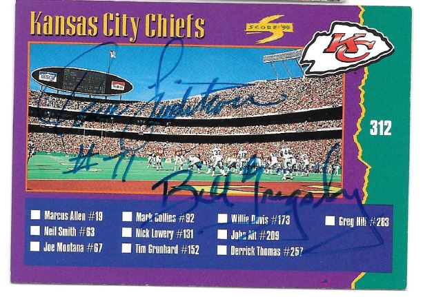 Dave Lindstrom and Bill Grigsby - Kansas City Chiefs