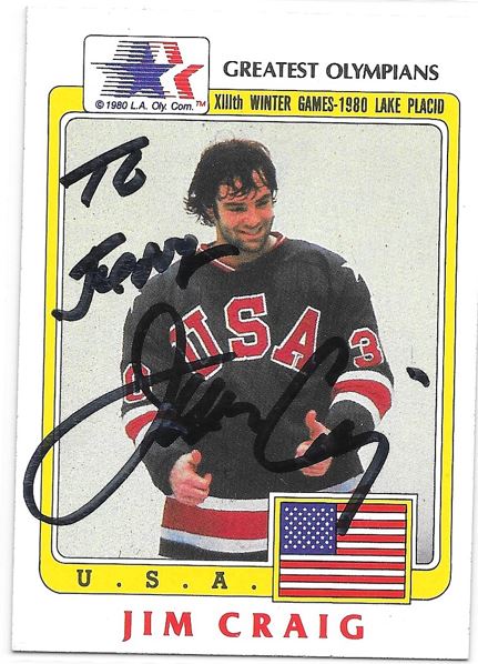 Jim Craig - Olympics - USA Hockey