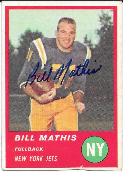 Bill Mathis - New York Jets
