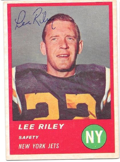 Lee Riley - New York Jets