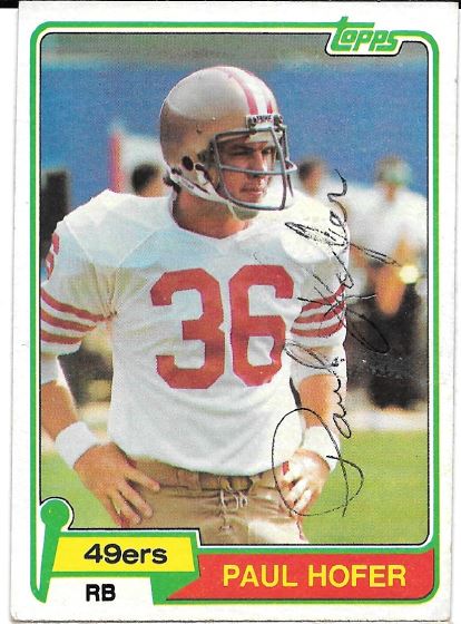 Paul Hofer - San Francisco 49ers