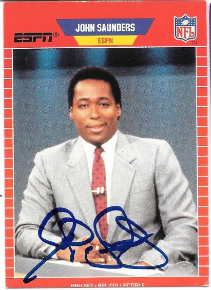 John Saunders - NFL Broadcaster