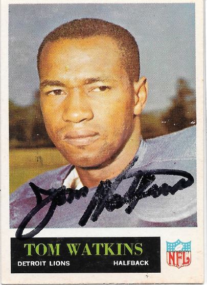 Tom Watkins - Detroit Lions