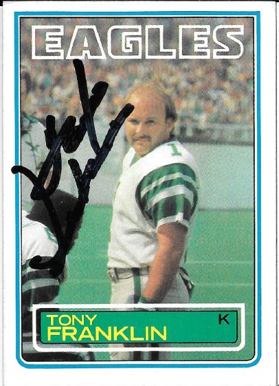 Tony Franklin - Philadelphia Eagles