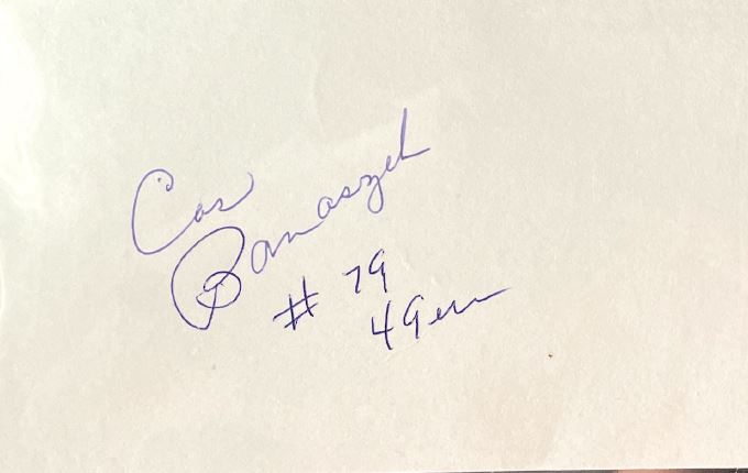 Cas Banaszek - San Francisco 49ers