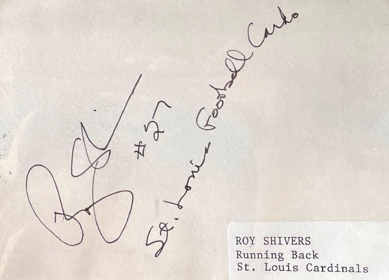 Roy Shivers - St Louis Cardinals